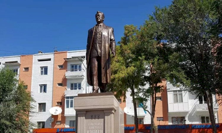 Таразда Дінмұхамед Қонаевқа арналған ескерткіш ашылды