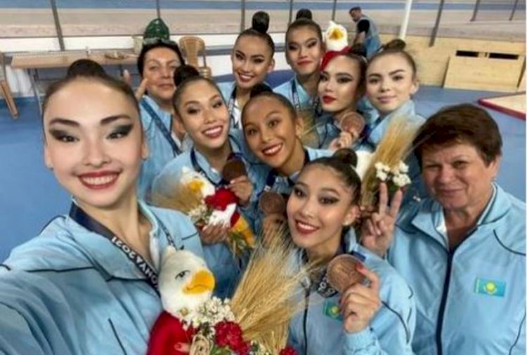 Исламиадада көркем гимнастика шеберлері қола жүлде алды