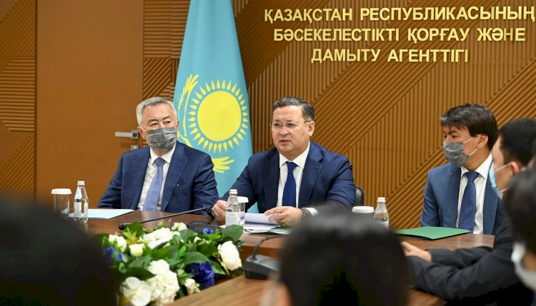 Президент әкімшілігінің басшысы Бәскелестікті қорғау және дамыту агенттігінің жаңа төрағасын таныстырды