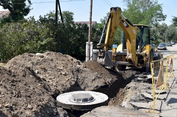 Наурызбай ауданында су құбыры мен канализация желілерін жобалау және салу жұмыстары жүріп жатыр
