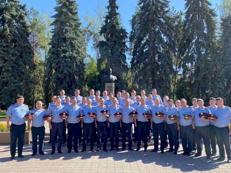 ІІМ Алматы академиясының тыңдаушылары Дінмұхамед Қонаевты еске алды