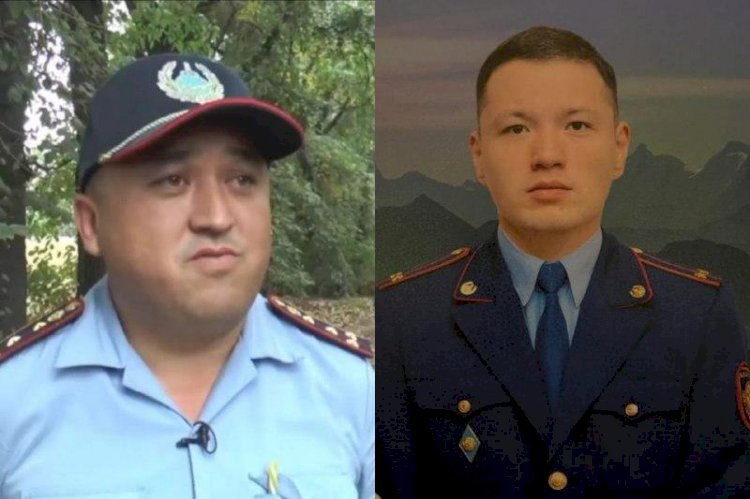 Алматыда сәбиді құтқарған полицейге майор шені берілді