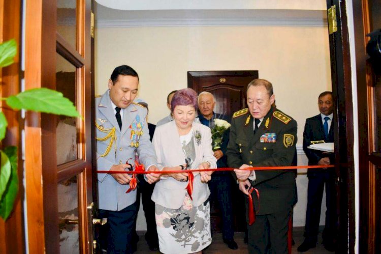 Алматы академиясында М.Есболатов аудиториясы ашылды