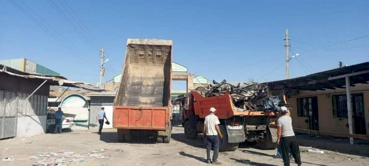 Жетісайдағы өрт:  кәсіпкерлер шығыны өтеле ме?