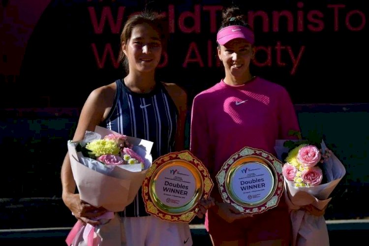 Теннисші Жібек Құламбаева Алматы турнирінің жеңімпазы атанды