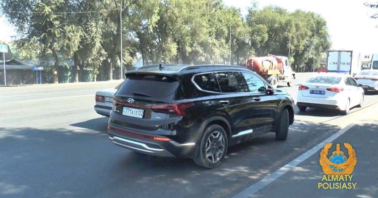 Алматыда “Қорғау – Қауіпті жүргізуші” жүйесі арқылы көлік ұрысы анықталды