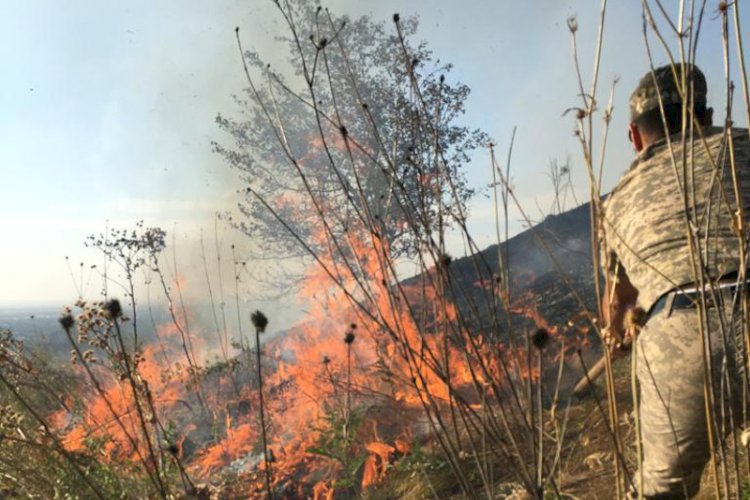 «Көктөбедегі» өрт сөндірілді