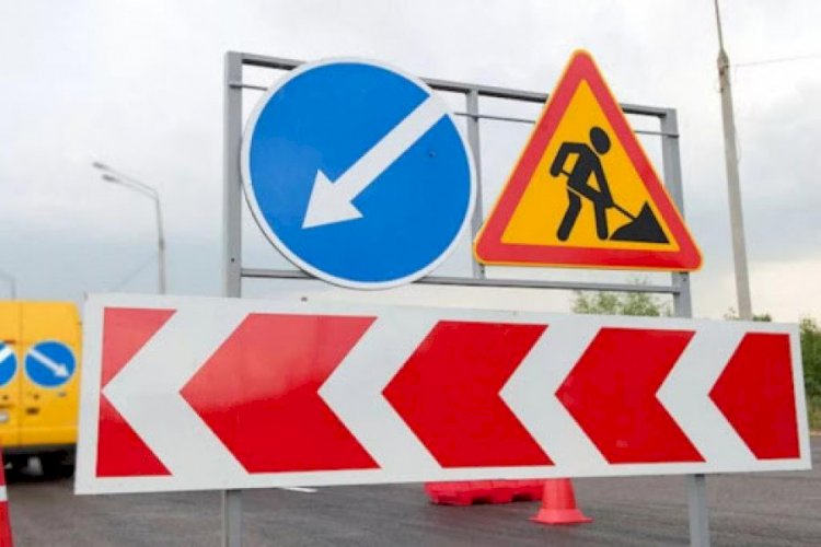 Саин көшесінде көлік жүрісі уақытша шектеледі