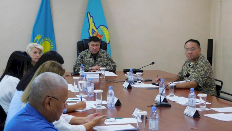 Алматыда әскери қызметшілер қоғам өкілдерімен сарбаздарды тамақтандыру мәселелерін талқылады