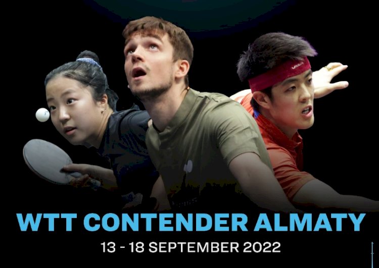 Елімізде  үстел теннисінен WTT Contender Almaty халықаралық турнирі өтеді