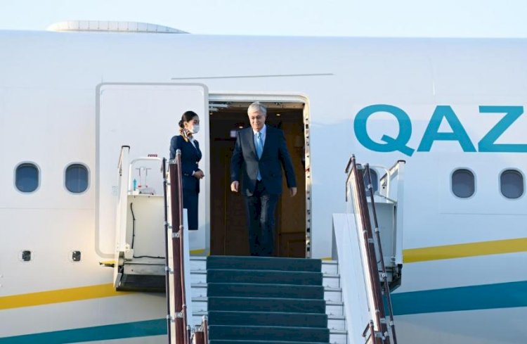 Қасым-Жомарт Тоқаев Самарқанд қаласына барды