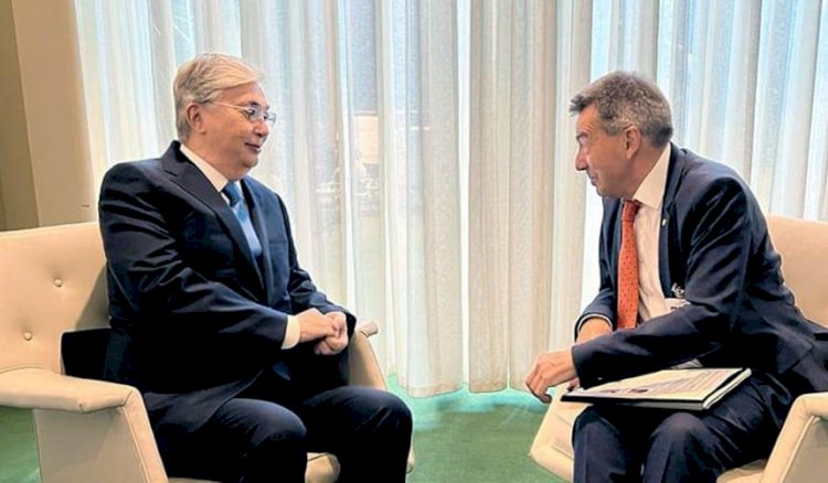 Қасым-Жомарт Тоқаев Халықаралық Қызыл Крест комитеті Президентімен кездесті