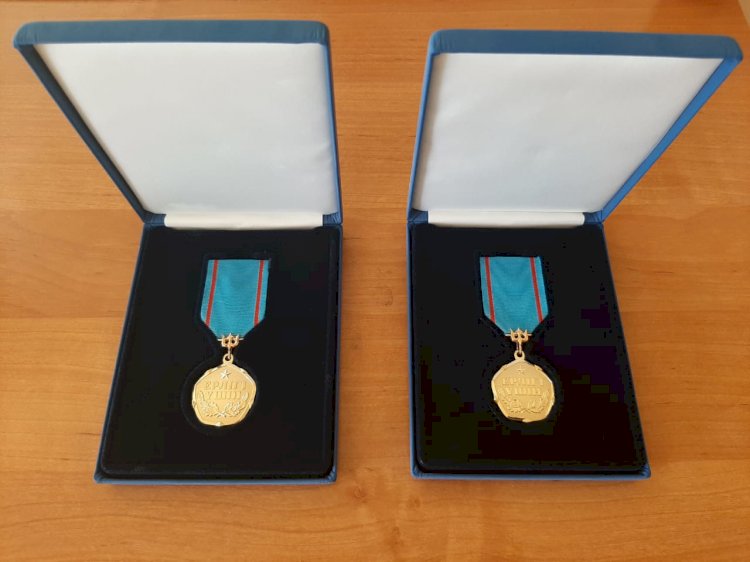 Бір топ қазақстандық өрт сөндірушілер мен еріктілер марапатталды