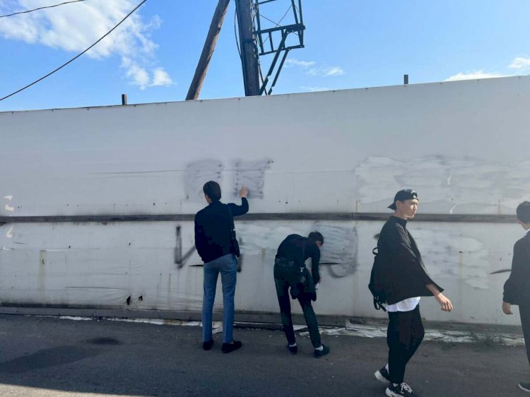 Алматының тұрғын алабында 60-тан астам есірткі жарнамасы жойылды