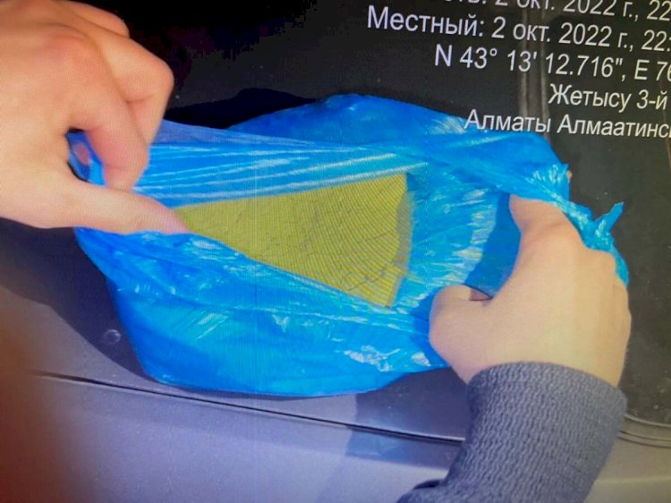 Алматыда тәртіп сақшылары гашиштің аса ірі партиясын тәркіледі