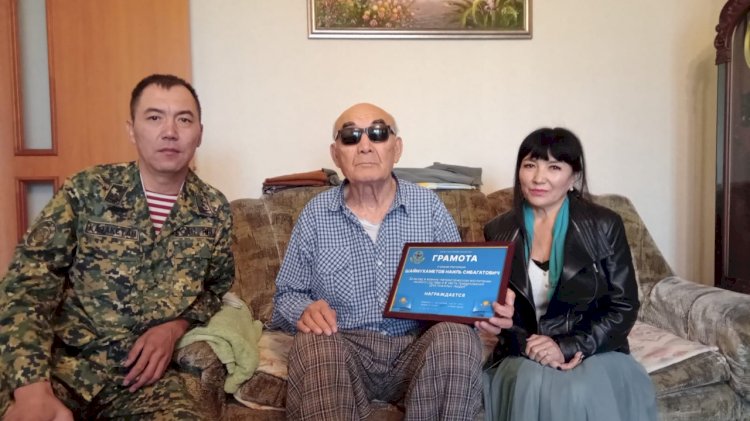 Қарттарға құрмет көрсетілді