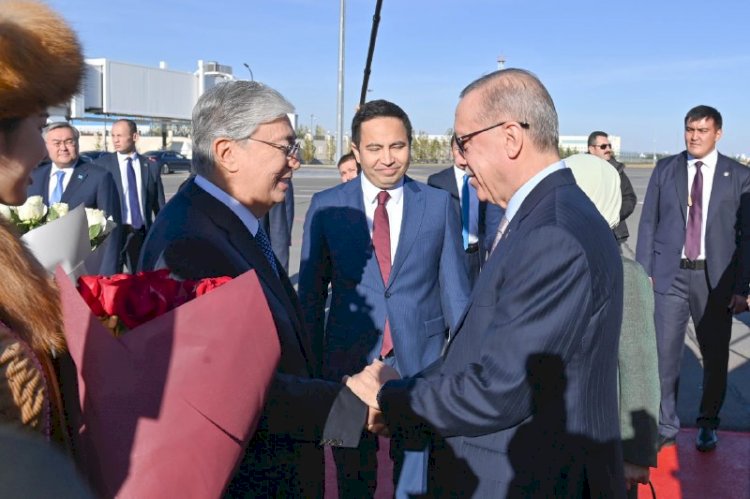 Елімізге Ердоған келді