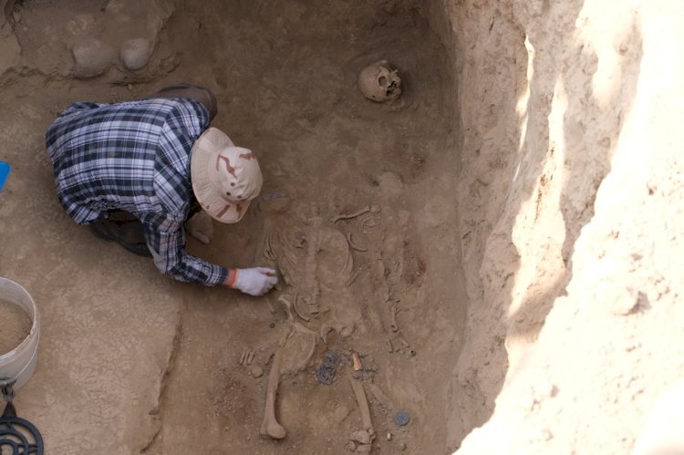 Алматыда археологиялық қазба жұмыстары кезінде сақ дәуірі жауынгерінің сүйегі табылды