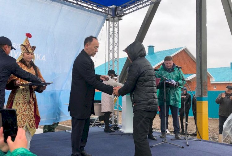 Қостанай облысында өрттен зардап шеккендерге пәтер берілді