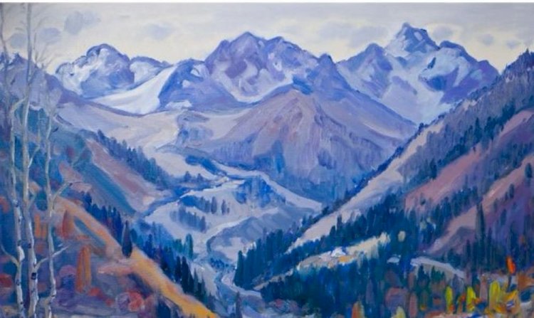 Алматыда «Ұлы тауларының шыңдары» атты суретшілер көрмесі өтеді