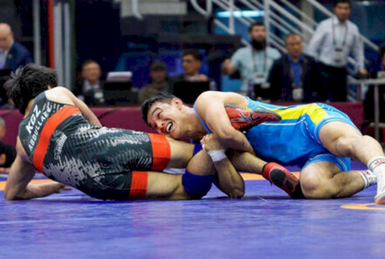 Дәулет Ергеш еркін күрестен әлем чемпионатында күміс жеңіп алды