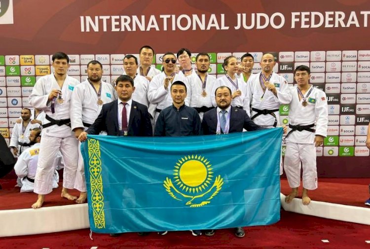 Парадзюдодан өткен әлем чемпионатында Қазақстан командалық қола жүлде алды
