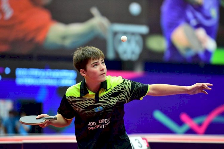 Үстел теннисінен әлем чемпионатында  Алан Құрманғалиев жүлдегерлер қатарына қосылды