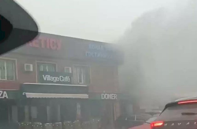 Алматы облысында дәмхана жанып кетті