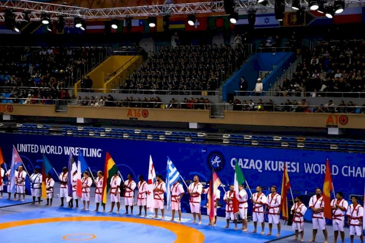 Қазақ күресінен әлем чемпионаты басталды