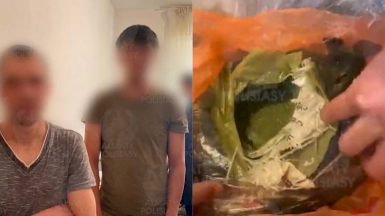 Алматылық полицейлер ірі көлемдегі есірткіні тәркіледі