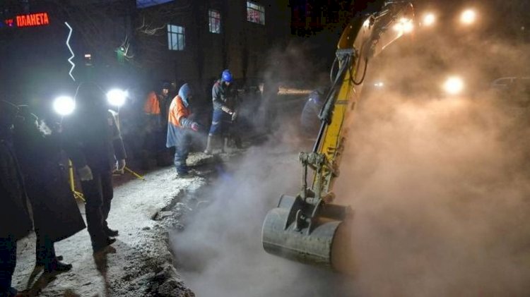 Екібастұздың жылу желілерінде тағы бір апат болды