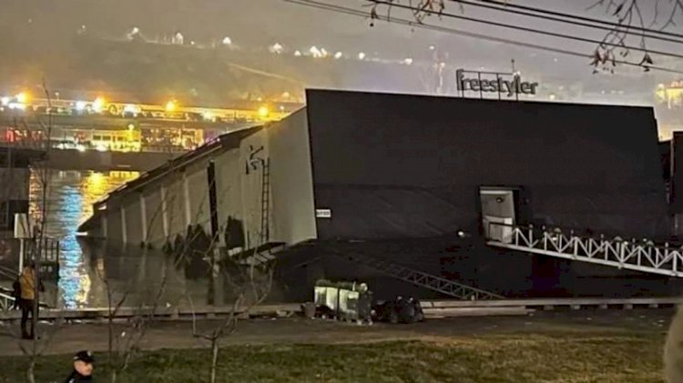 Сербияда түнгі клуб суға батып кетті