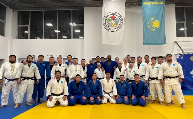 Атақты франциялық дзюдошы Қазақстанда жаттығып жатыр