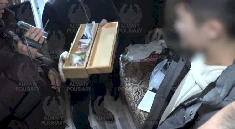 Алматы қаласының тұрғыны аса ірі көлемде есірткі сақтағаны үшін ұсталды