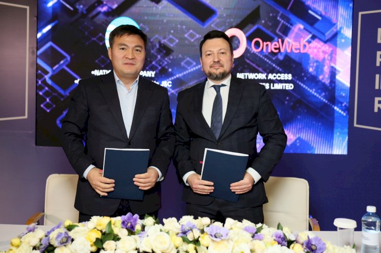 ҚТЖ спутниктік OneWeb байланысын теміржолда сынап көрмек