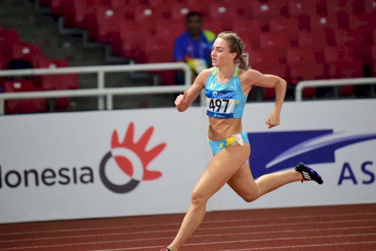 Элина Михина жеңіл атлетикадан Азия чемпионы атанды