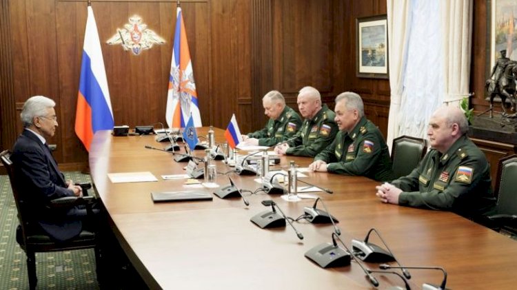 Иманғали Тасмағамбетов Сергей Шойгумен кездесті