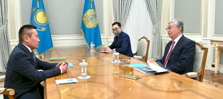 Мемлекет басшысы Ұлттық құрылтай мүшесі Талғат Қалиевті қабылдады