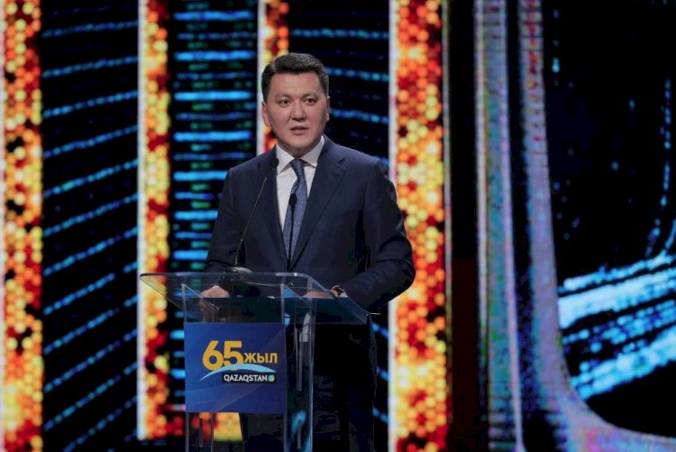 Мемлекет басшысы “Qazaqstan” телеарнасын 65 жылдығымен құттықтады
