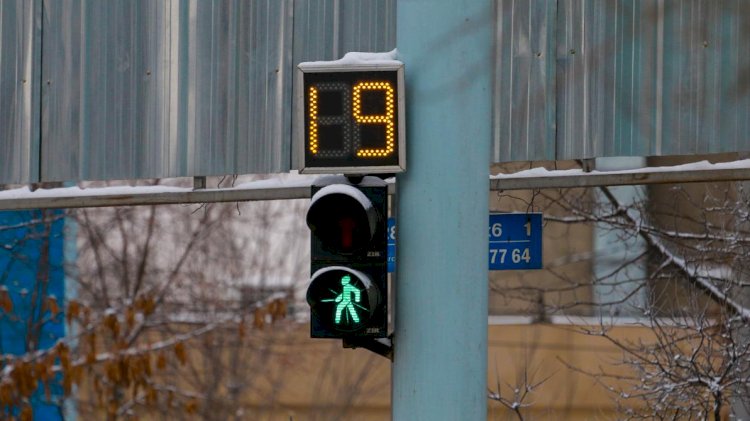 Жаяу жүргіншілердің қауіпсіздігін қамтамасыз ету жолға қойылған