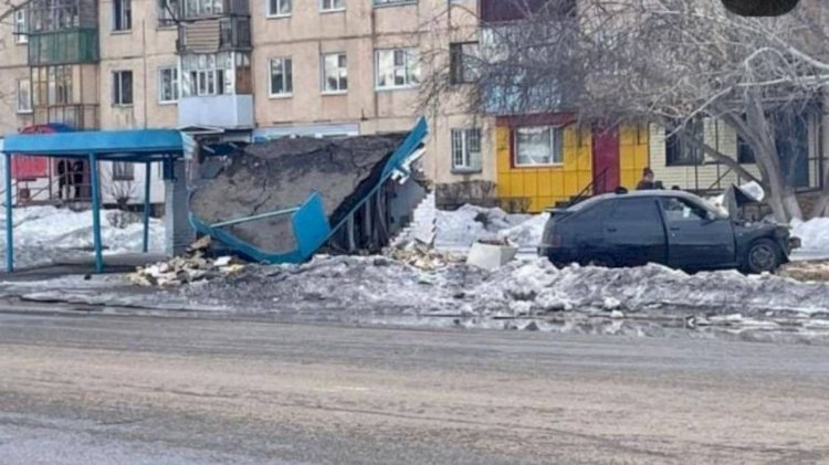 Mас жүргізуші аялдаманы бұзып кетті