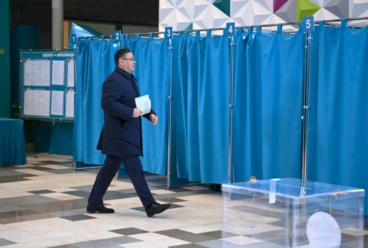 Мұрат Нұртілеу сайлауда дауыс берді