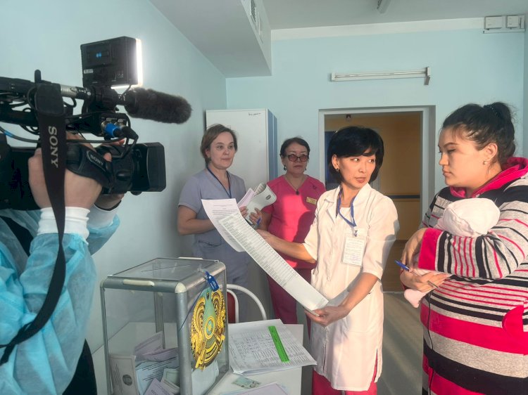 Жас аналар дауыс берді