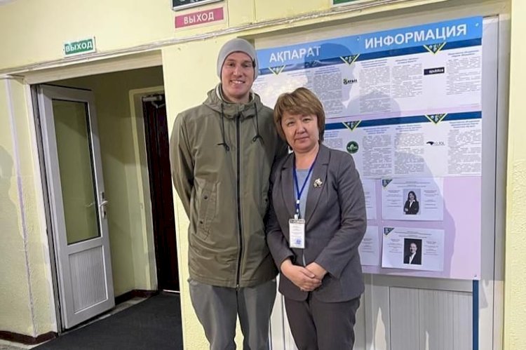 Дмитрий Баландин да сайлауда дауыс берді