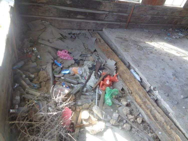 Қараусыз үйден қару-жарақ табылды