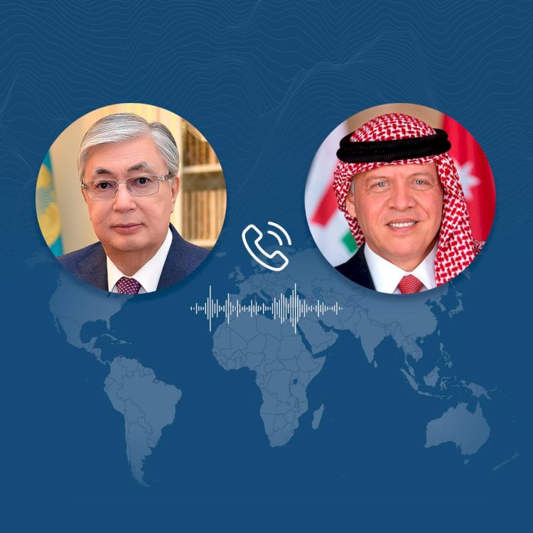 Мемлекет басшысы  Иордания Королімен телефон арқылы сөйлесті