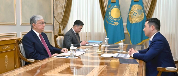 Мемлекет басшысы  Ренат Бектұровты қабылдады