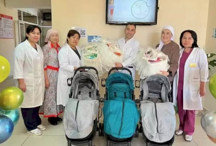 Түркістан облысында бір аптада екінші үшем дүниеге келді