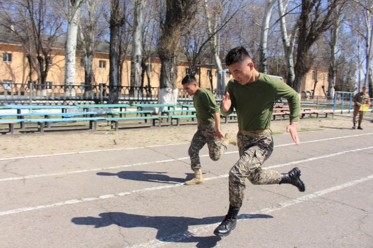 Алматыда курсанттарды әскери-спорттық ойындарға іріктеу басталды