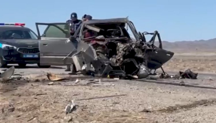 Алматы облысында көлік апатынан бес адам мерт болды